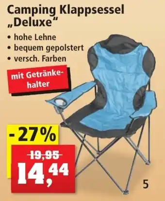 Thomas Philipps Camping Klappsessel ,,Deluxe" Angebot