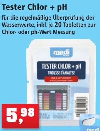 Thomas Philipps medi Pool Tester Chlor + pH Angebot