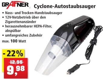 Thomas Philipps GRAFNER Cyclone-Autostaubsauger Angebot