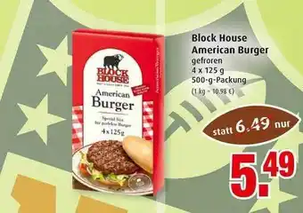 Markant Block House American Burger Angebot