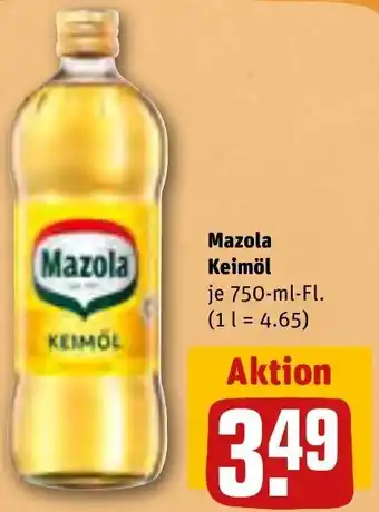 REWE Mazola Keimöl 750 ml Fl. Angebot