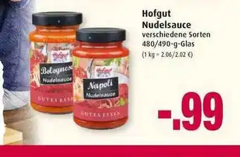 Markant Hofgut Nudelsauce Angebot