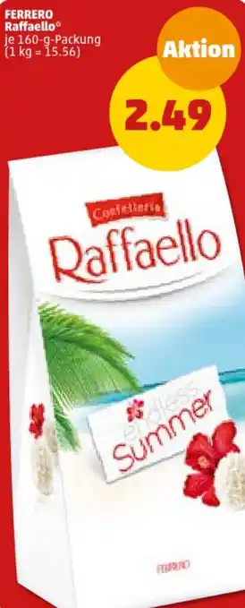 PENNY FERRERO Raffaello 160 g Packung Angebot