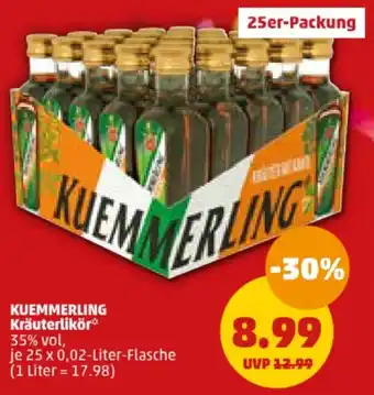 PENNY KUEMMERLING Kräuterlikör 25 x 0,02-Liter-Flasche Angebot