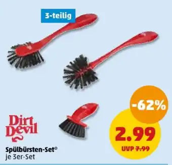 PENNY Dirt Devil Spülbürsten-Set 3er-Set Angebot