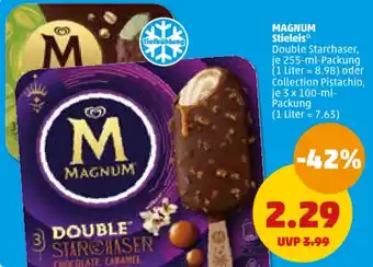 PENNY MAGNUM Stieleis 255-ml/3x100 ml Packung Angebot