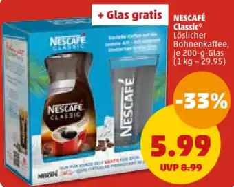 PENNY NESCAFÉ Classic 200 g Glas Angebot