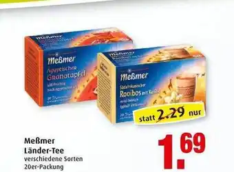 Markant Meẞmer Länder Tee Angebot