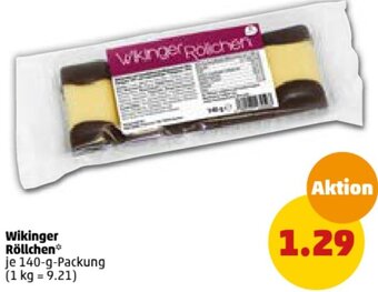 PENNY Wikinger Röllchen 140-g-Packung Angebot