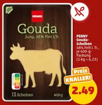 PENNY PENNY Gouda-Scheiben 400-g-Packung Angebot