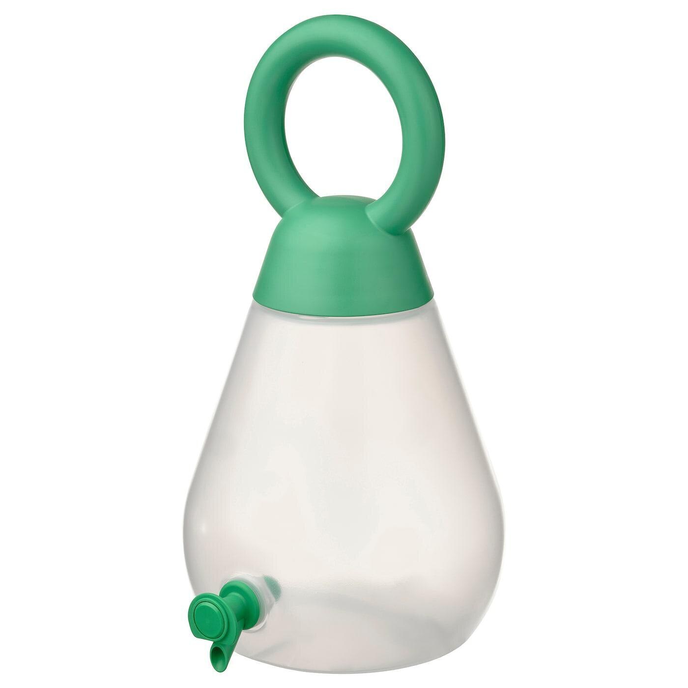 IKEA Sommarflox gefäß mit zapfhahn transparent/leuchtend grün Angebot