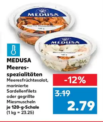 Kaufland MEDUSA Meeres- spezialitäten Meeresfrüchtesalat, (1Kg=23.25) Angebot