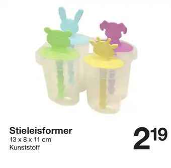 Zeeman Stieleisformer 13 x 8 x 11 cm Kunststoff Angebot