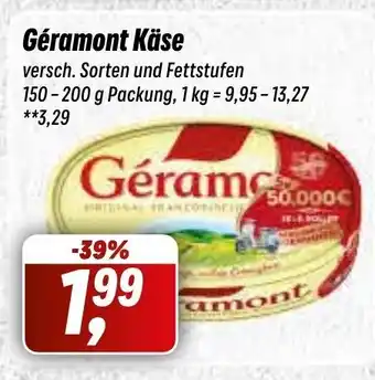 Simmel Géramont Käse 150-200g Angebot
