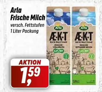 Simmel Arla Frische Milch versch. Fettstufen 1 Liter Packung Angebot