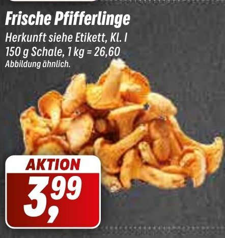 Simmel Frische Pfifferlinge 150g Angebot