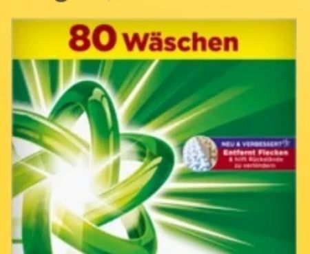 mein real Waschmittel pulver Angebot