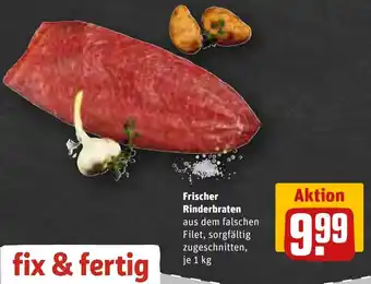 REWE Kaufpark Frischer Rinderbraten 1 kg Angebot