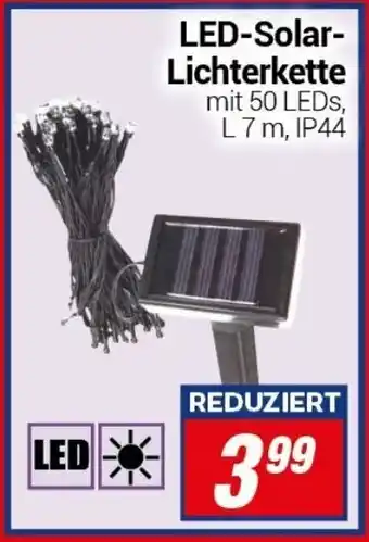 CENTERSHOP LED-Solar-Lichterkette Angebot