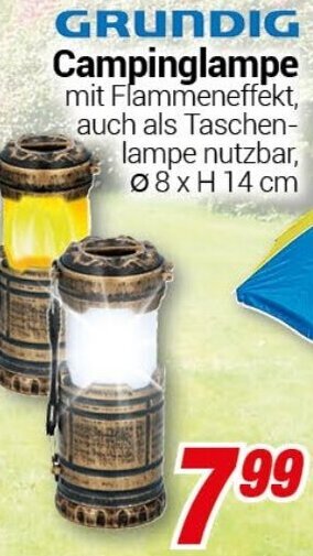 CENTERSHOP GRUNDIG Campinglampe Angebot