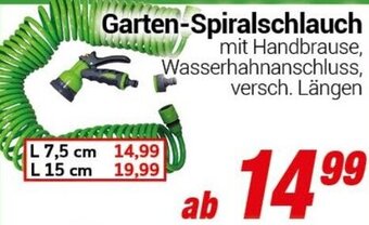CENTERSHOP Garten-Spiralschlauch Angebot