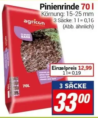 CENTERSHOP Pinienrinde 70 L Angebot