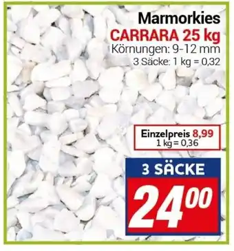 CENTERSHOP Marmorkies CARRARA 25 kg Angebot