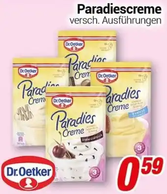 CENTERSHOP Dr. Oetker Paradiescreme Angebot