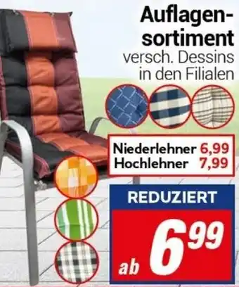 CENTERSHOP Auflagen-sortiment Angebot