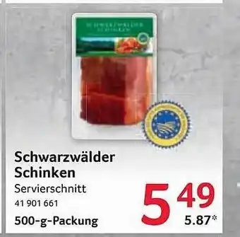 Selgros Schwarzwälder Schinken Angebot