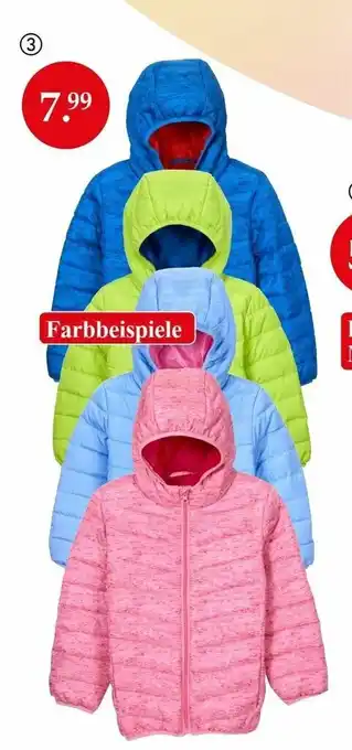 Woolworth Kinder Leichtsteppjacke Angebot