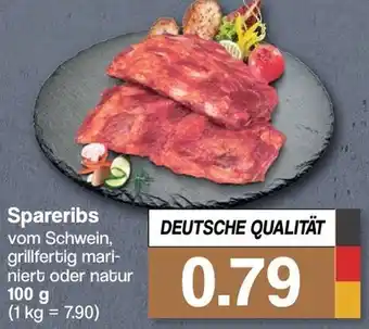 Famila Nord West Spareribs 100 g Angebot