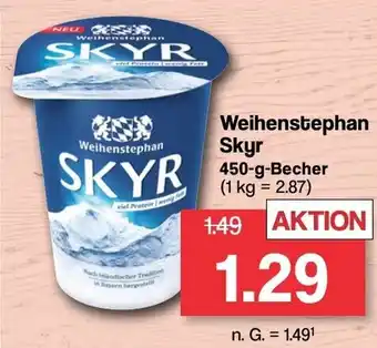 Famila Nord West Weihenstephan Skyr 450-g-Becher Angebot