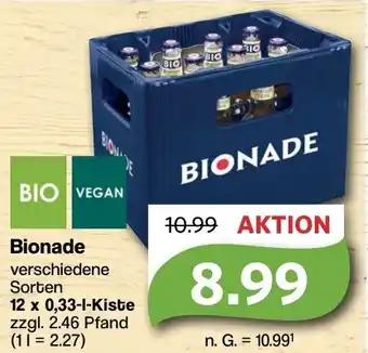 Famila Nord West Bionade 12x0,33 L Kiste Angebot