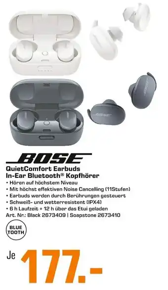 Saturn Bose QuietComfort Earbuds In Ear Bluetooth Kopfhörer Angebot