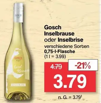 Famila Nord West Gosch Inselbrause oder Inselbrise 0,75-L-Flasche Angebot