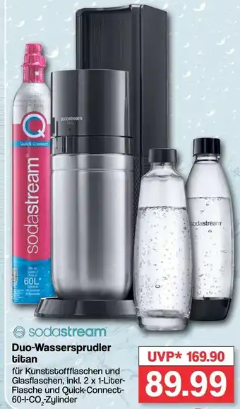 Famila Nord West sodastream Duo-Wassersprudler titan Angebot