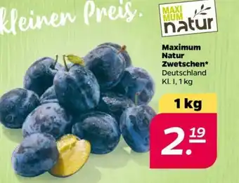 NETTO Maximum Natur Zwetschen 1kg Angebot