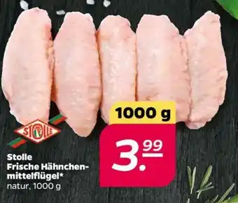 NETTO Stolle Frische Hähnchenmittelflügel 1000g Angebot