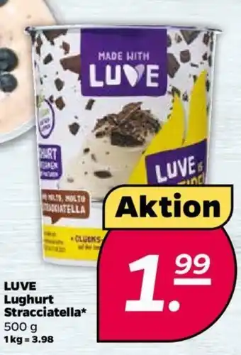 NETTO Luve Lughurt Stracciatella 500g Angebot