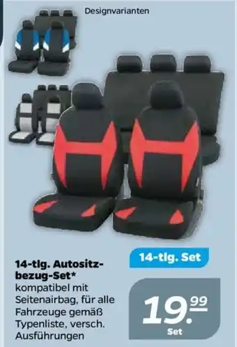 NETTO 14 tlg. Autositzbezug Set Angebot