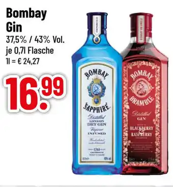 trinkgut Bombay Gin 700ml Angebot