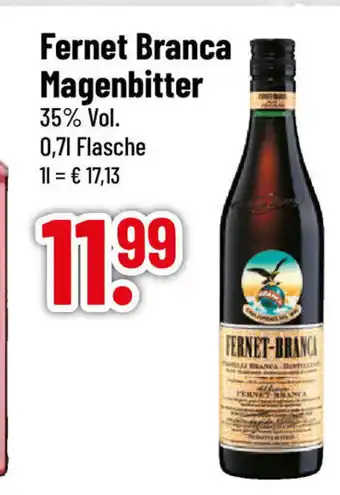 trinkgut Fernet Branca Magenbitter 700ml Angebot