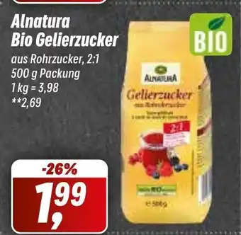 Simmel Alnatura Bio Gelierzucker aus Rohrzucker, 2:1 500 g Packung Angebot