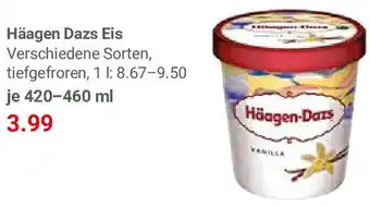 Globus Häagen Dazs Eis 420-460 ml Angebot