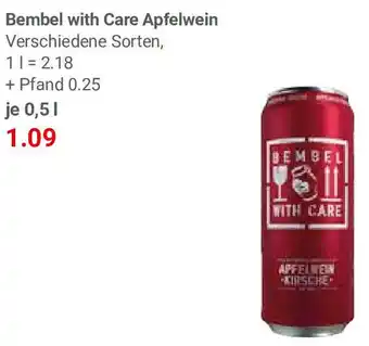 Globus Bembel with Care Apfelwein 0,5 L Angebot