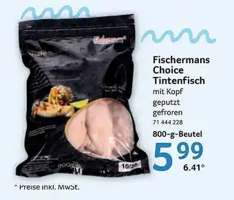 Selgros Fischermans Choice Tintenfisch Angebot