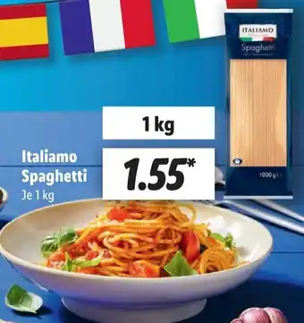 Lidl Italiamo Spaghetti 1 kg Angebot