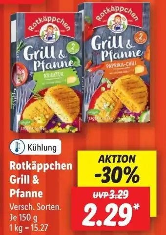 Lidl Rotkäppchen Grill & Pfanne 150 g Angebot