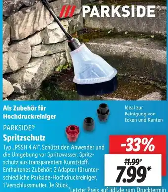 Lidl PARKSIDEⓇ Spritzschutz Angebot